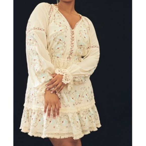 Anthropologie Dresses & Skirts - Anthropologie Lace Tunic Dress Plus size